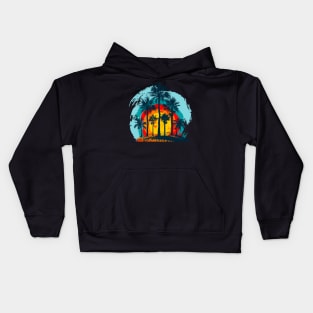 Abstract Painting Design Kids Hoodie